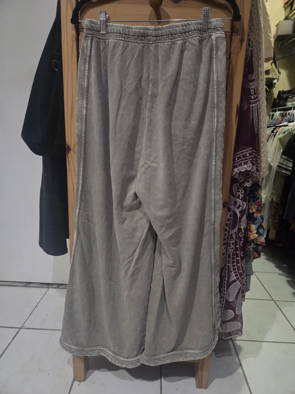 Three Birds Nest Stylish Lounge Pants -gray M